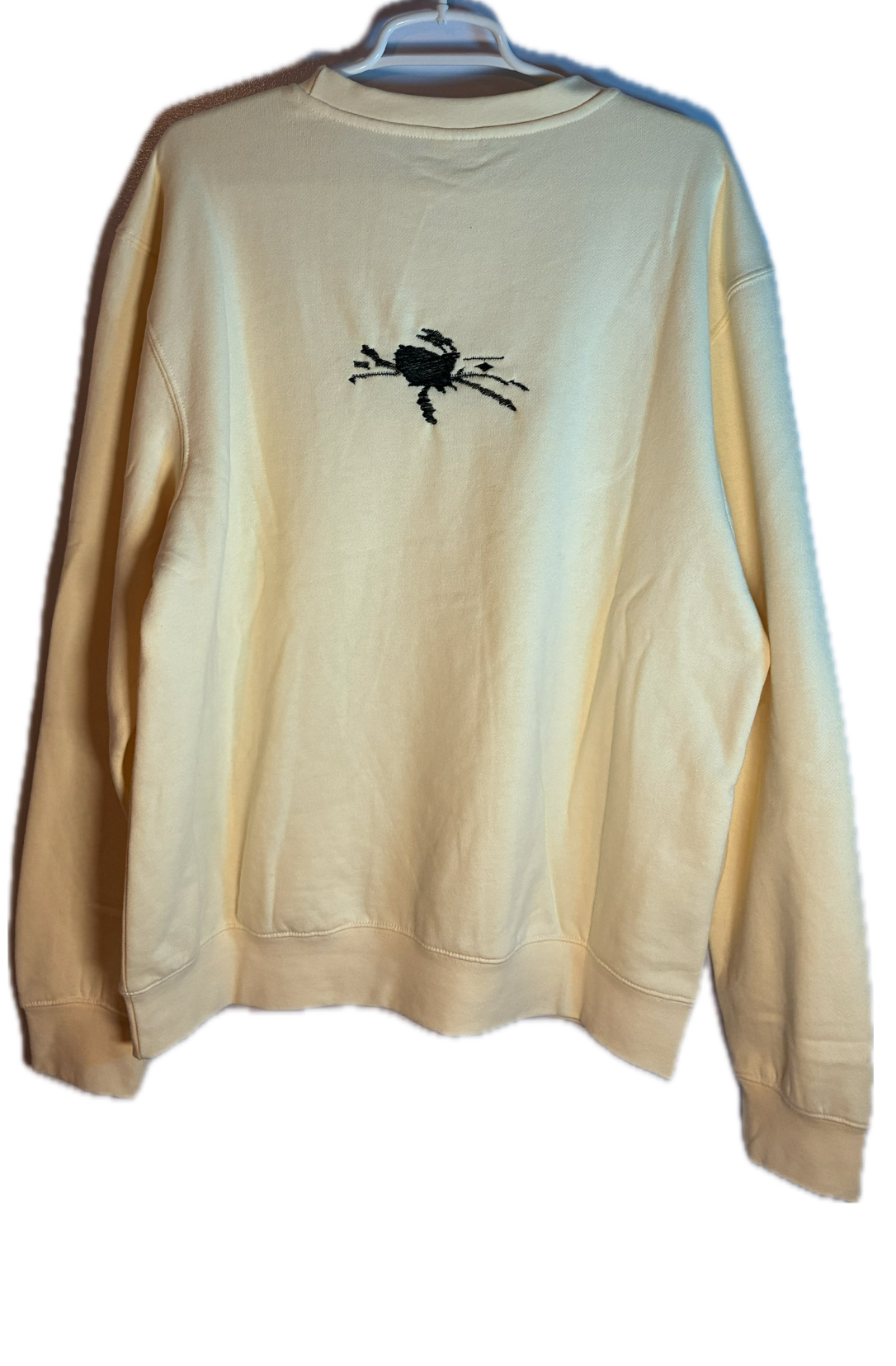 Spider Fleece Crewneck - Cream