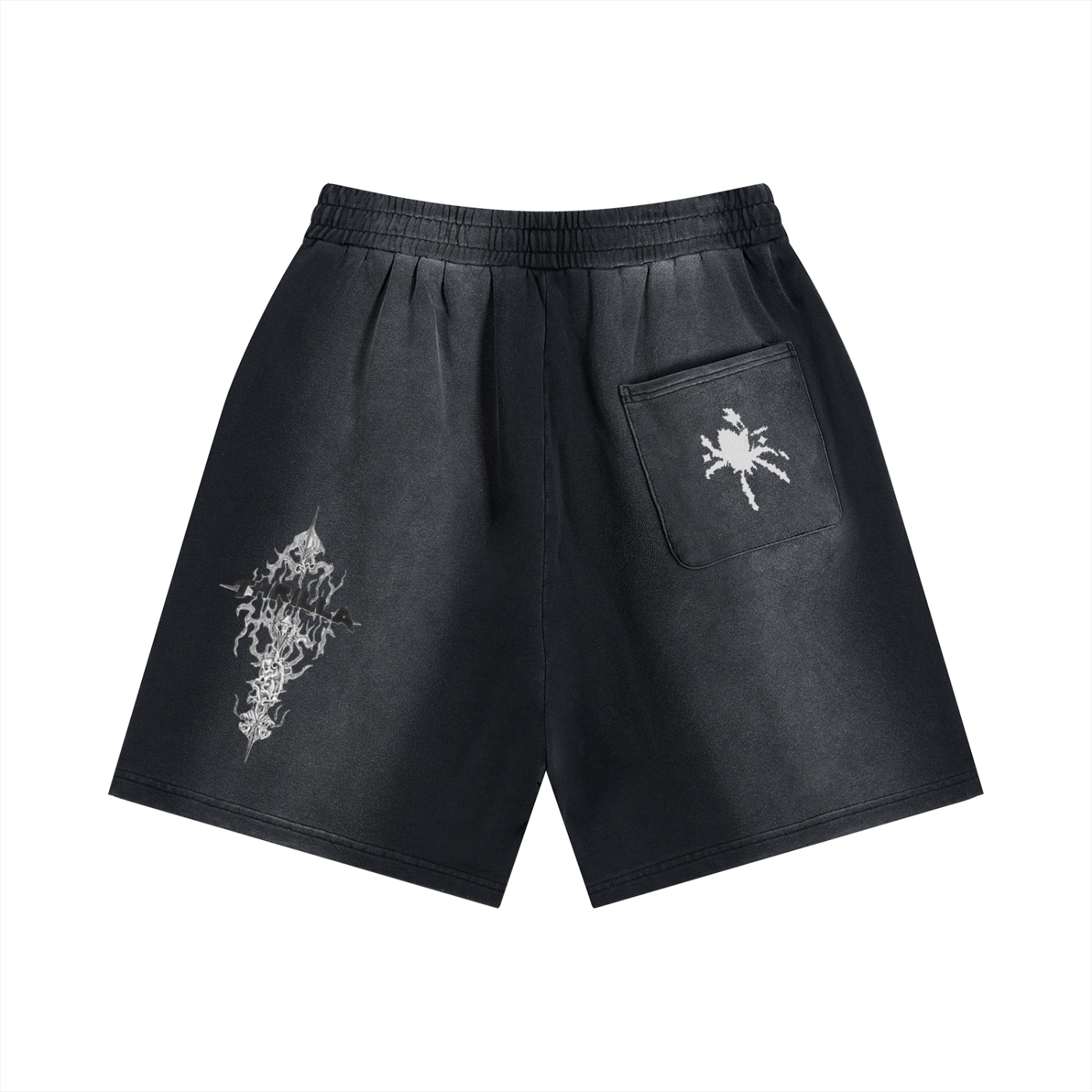 Sun Fade Distressed Shorts