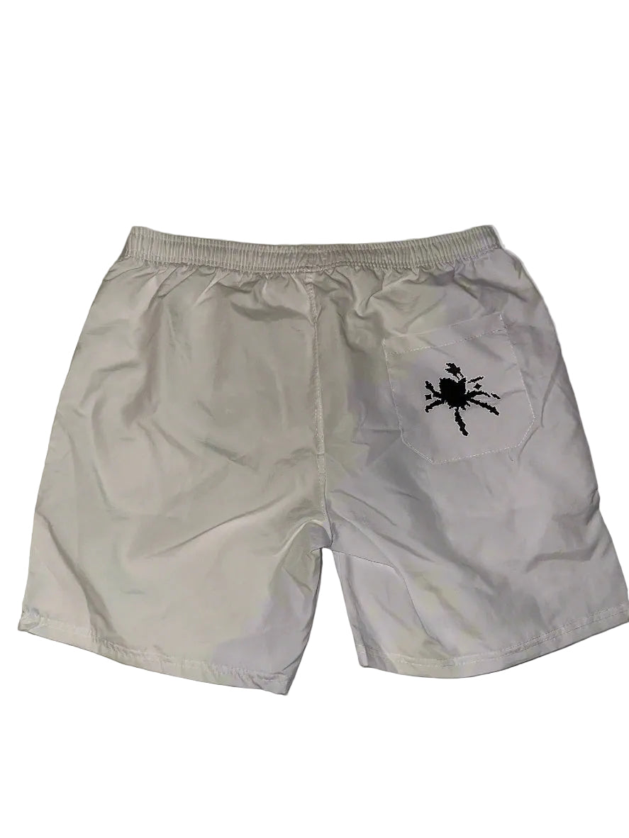 NO RISK NO STORY BEACH SHORT - WHITE