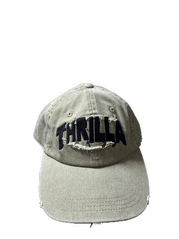 NO RISK NO STORY DYED RAW EDGE PATCH CAP - KHAKI