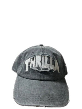 NO RISK NO STORY DYED RAW EDGE PATCH CAP - BLACK