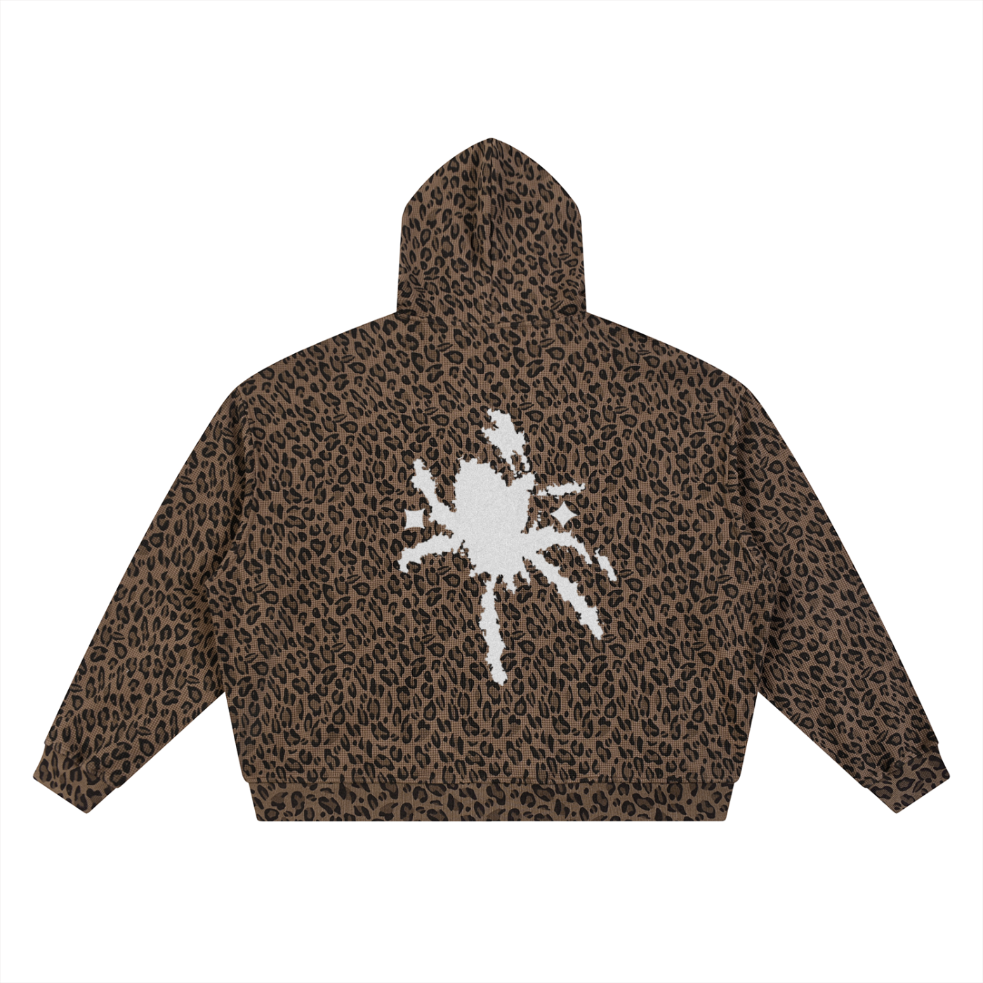 Leopard Full Zip Hoodie