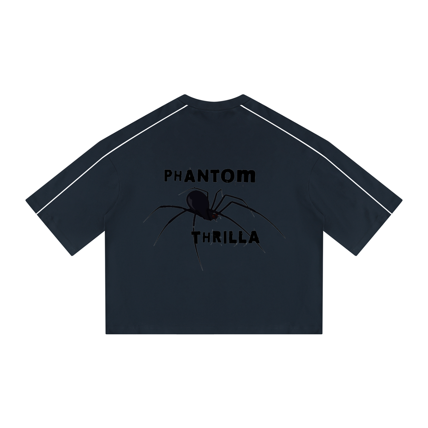 Boxy Piping. T-Shirt