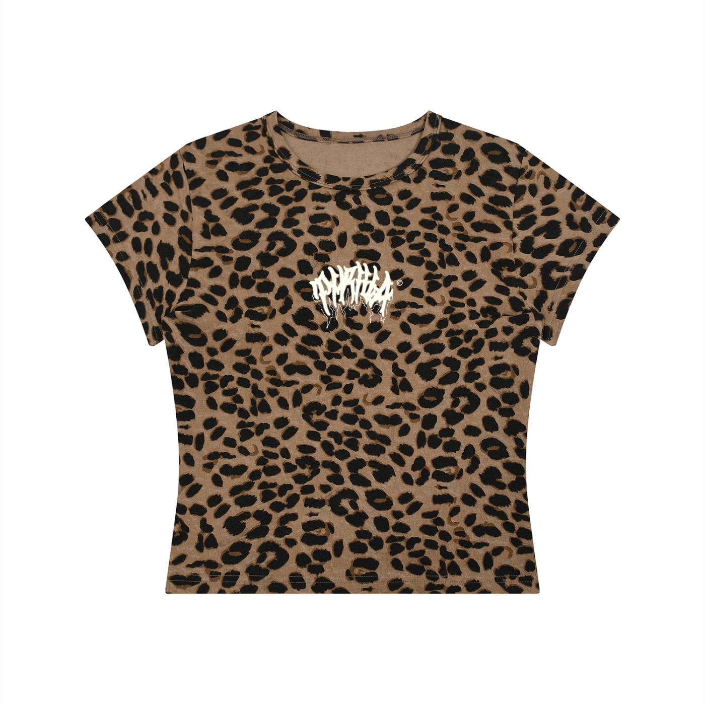 Women’s Thrilla Leopard Print Crop T-Shirt