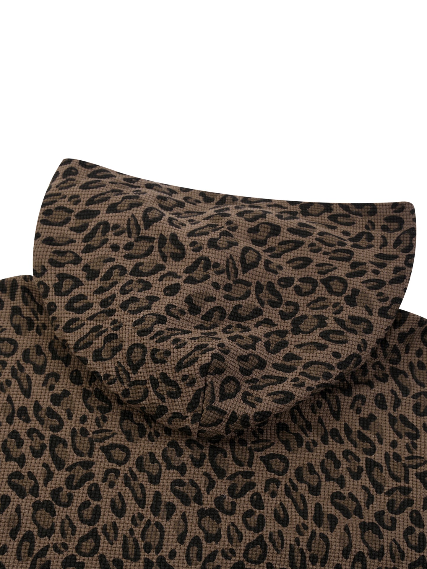 Leopard Full Zip Hoodie