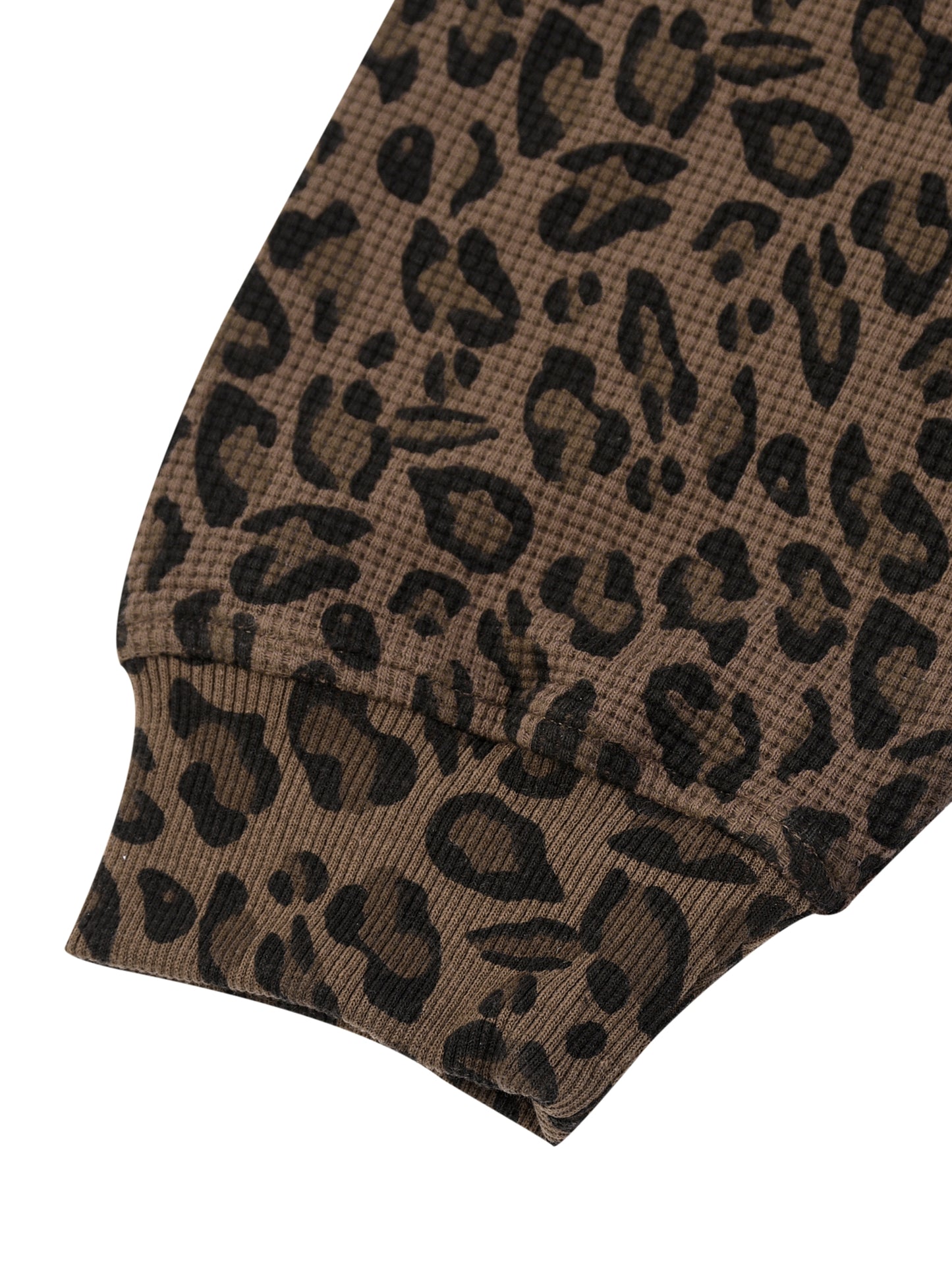 Leopard Full Zip Hoodie